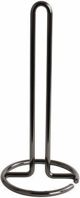 Smarts collection 1 Compartments Iron Napkin Roll Holder(Black)