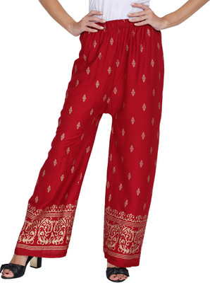 mgrandbear Flared Women Maroon Trousers