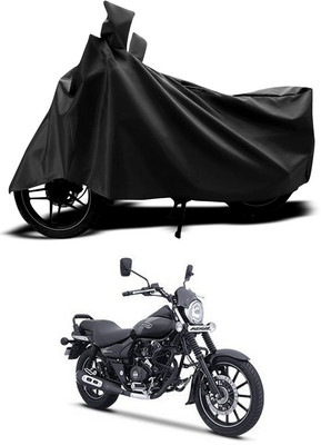 ANTHUB Two Wheeler Cover for Universal For Bike(Black)