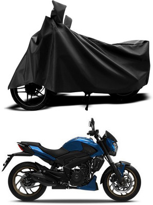 ANTHUB Two Wheeler Cover for Bajaj(Black)
