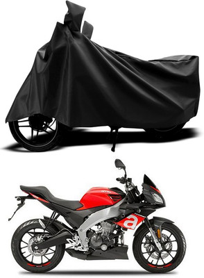 ANTHUB Two Wheeler Cover for Aprilia(Black)