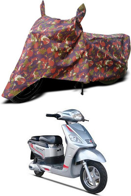 SEBONGO Two Wheeler Cover for Hero(Multicolor)
