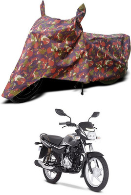 SEBOMGO Two Wheeler Cover for Bajaj(Multicolor)