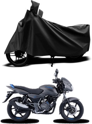 ANTHUB Two Wheeler Cover for Bajaj(Black)