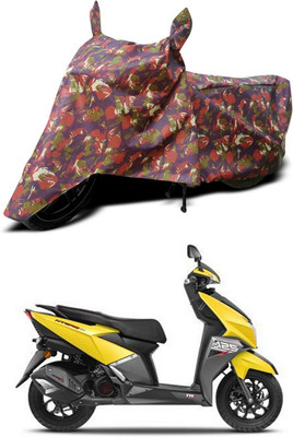 SEBOMGO Two Wheeler Cover for TVS(Multicolor)