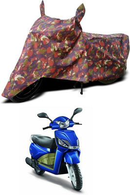 SEBONGO Two Wheeler Cover for Mahindra(Multicolor)