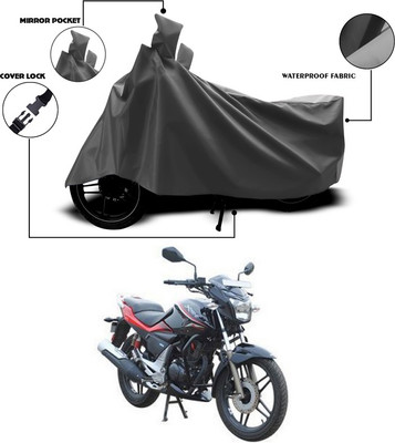 ANTHUB Waterproof Two Wheeler Cover for Hero(Xtreme Sports, Grey)