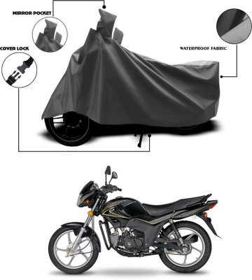 SEBONGO Waterproof Two Wheeler Cover for Universal For Bike(Grey)