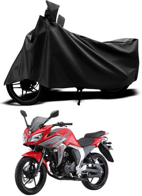 ANTHUB Two Wheeler Cover for Yamaha(Black)