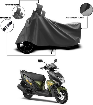 ANTHUB Waterproof Two Wheeler Cover for Yamaha(Ray ZR, Grey)