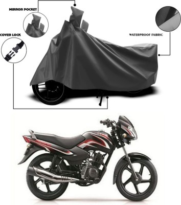 SEBONGO Waterproof Two Wheeler Cover for TVS(Sport, Grey)