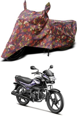 SEBONGO Two Wheeler Cover for Hero(Multicolor)