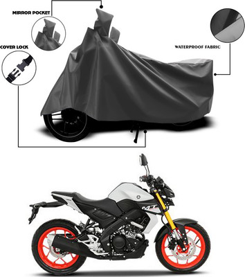 ANTHUB Waterproof Two Wheeler Cover for Yamaha(MT 15, Grey)