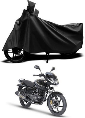 ANTHUB Two Wheeler Cover for Bajaj(Black)