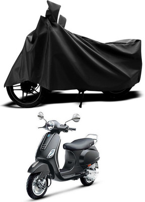 ANTHUB Two Wheeler Cover for Vespa(Black)