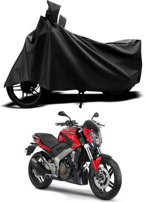 ANTHUB Two Wheeler Cover for Bajaj(Black)