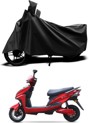ANTHUB Two Wheeler Cover for Techo Electra(Black)