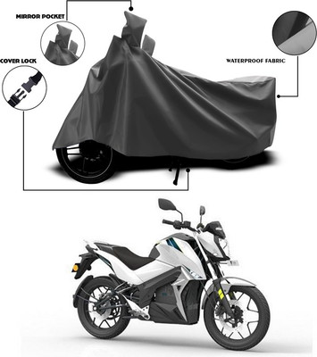 SEBONGO Waterproof Two Wheeler Cover for Universal For Bike(Grey)