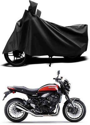 ANTHUB Two Wheeler Cover for Kawasaki(Black)