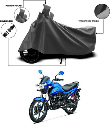 ANTHUB Waterproof Two Wheeler Cover for Honda(Livo, Grey)