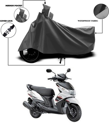 ANTHUB Waterproof Two Wheeler Cover for Yamaha(Ray Z, Grey)