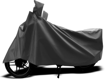 SEBONGO Waterproof Two Wheeler Cover for Bajaj(Pulsar 135 LS DTS-i, Grey)