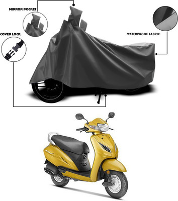 ANTHUB Waterproof Two Wheeler Cover for Honda(Activa 5G, Grey)