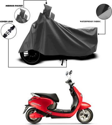 SEBONGO Waterproof Two Wheeler Cover for Evolet(Grey)