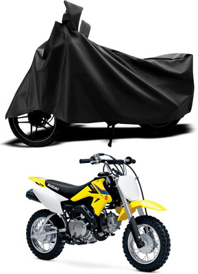 ANTHUB Two Wheeler Cover for Suzuki(Black)