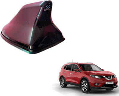 WolkomHome High performance Shark Fin Antenna Black color Car FM Radio Signal Aerials for X-Trail Sfin_Black Satellite Vehicle Antenna