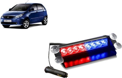 MADMEX 8 LED Red Blue Interior Light Car LED for Tata (12 V, 35 W)(Indica Xeta, Pack of 1)