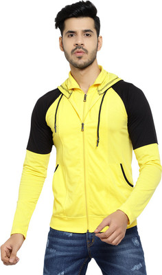 Black Collection Full Sleeve Color Block Men Sweatshirt