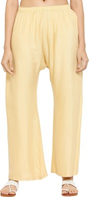 Aasma Creatives Regular Fit Women Beige Trousers