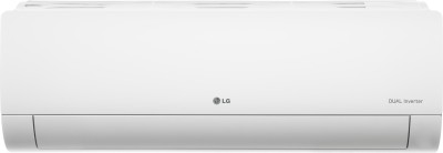 LG 1 Ton 4 Star Split Dual Inverter AC - White(LS-Q12KNYA, Copper Condenser)