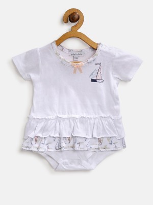Mother's Choice IT9121 Baby Boys & Baby Girls White Bodysuit