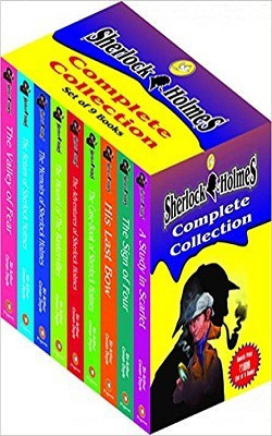 Sherlock Holmes Complete Collection (Set of 9 Books) Paperback – 2016(English, Paperback, Sir Arthur Conan Doyle)