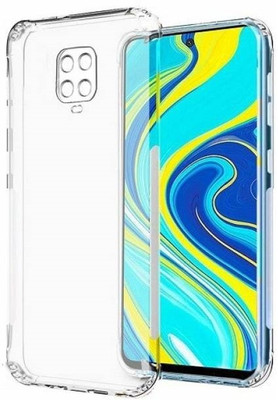 klbr Front & Back Case for Mi Redmi Note 9 Pro Max, Mi Redmi Note 9 Pro, Mi Redmi Note 9 Pro Max(Transparent, Camera Bump Protector)