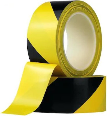 stupefying Single Side 1 yellow/ black tape (Manual)(Set of 2, Yellow, Black)