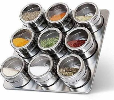 wonder digital Salt & Pepper Set Stainless Steel(9 Piece)