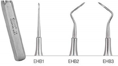 Forgesy Root Elevators Root Tip Pick, Set of 3 pc Dental Elevator