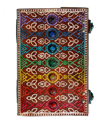 Parmatma Handicrafts Handmade Journal A5 Diary Unruled 200 Pages(Multicolor)