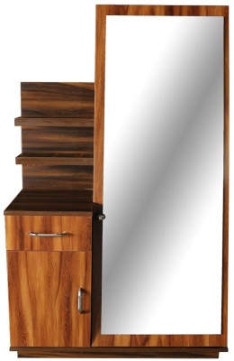 Evok Grant Engineered Wood Dressing Table(Finish Color - Dark Walnut)