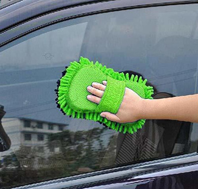 IJJA Microfiber Vehicle Washing  Sponge(Pack Of 1)