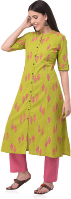 Pistaa Women Kurta Pant Set