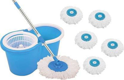Tankit Magic Mop With Bucket Mop Set(Green)