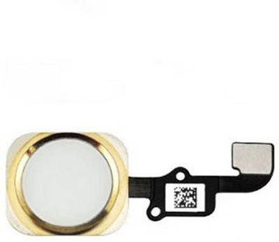 Shockware Home Button Sensor Menu Button Flex Cable Kit (Without Touch ID) _10 Apple iPhone 6 Gold Fingerprint Sensor Flex cable