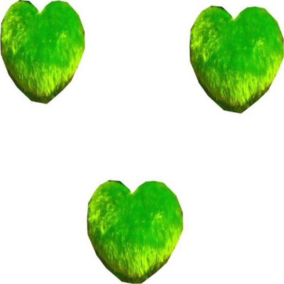 Flamant Microfibre Solid Cushion Pack of 3(Green)