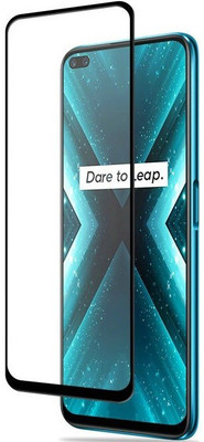 Caseline Edge To Edge Tempered Glass for Realme X3 / Realme X3 SuperZoom(Pack of 1)