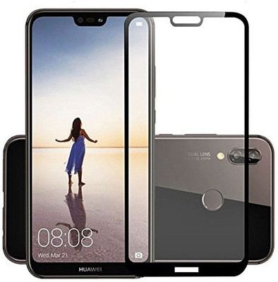 INFINITYWORLD Edge To Edge Tempered Glass for Huawei P20 Lite(Pack of 1)