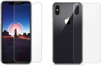 RUNEECH Front and Back Screen Guard for Apple iPhone XS Max(Pack of 2)